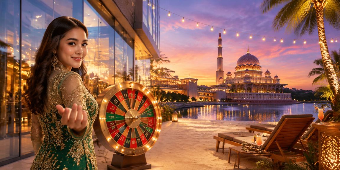 Pengguna ae4 menikmati permainan kasino roulette di Putrajaya dengan selamat